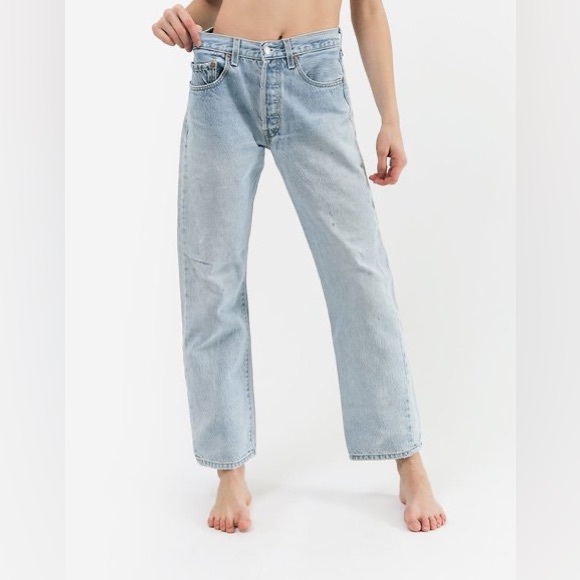 VINTAGE 90’s Levi’s 501 Made in USA - Picture 4 of 8